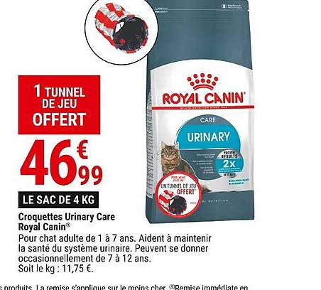 croquettes urinary care royal canin