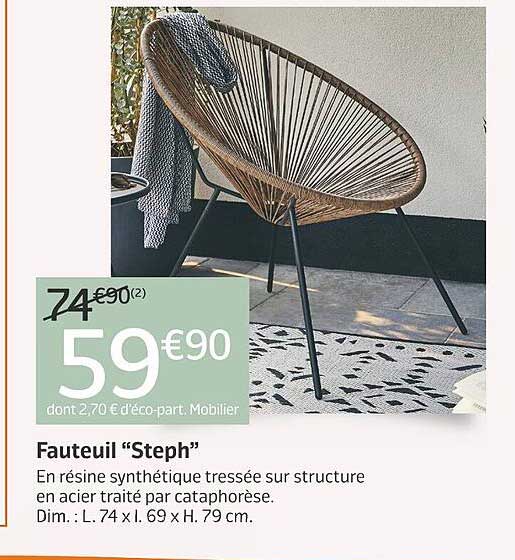 fauteuil "steph"