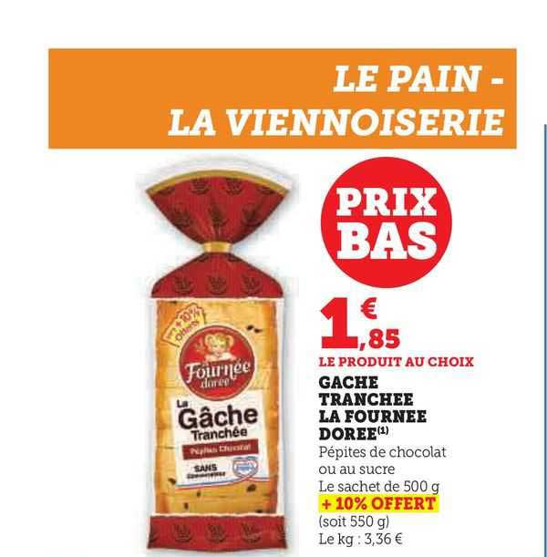 gâche tranchée la fournée dorée