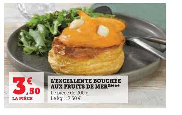 L'excellente Bouchée Aux Fruits De Mer