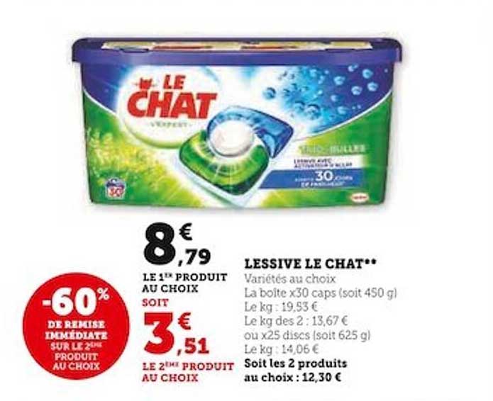 Lessive Le Chat