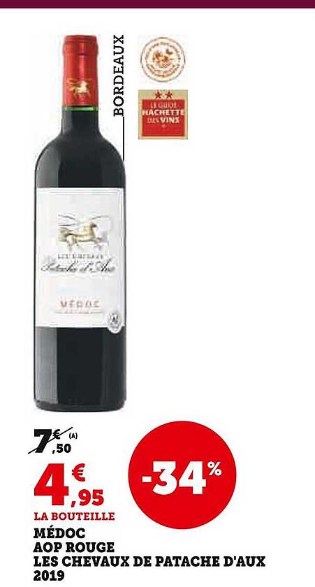 médoc aop rouge les chevaux de patache d'aux 2019