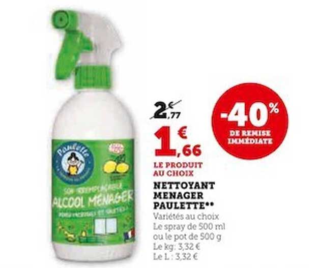 Nettoyant Ménager Paulette