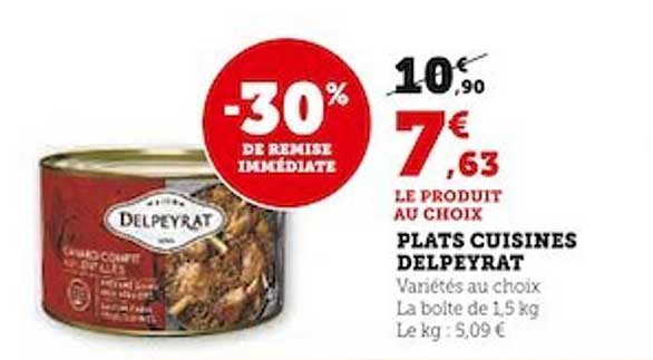 Plats Cuisinés Delpeyrat