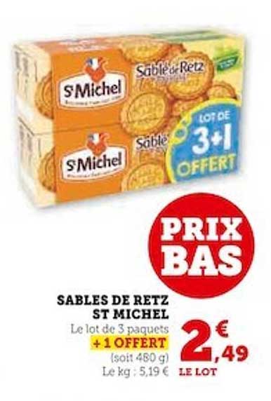 sablés de retz st michel