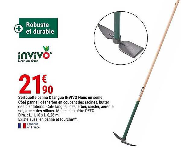 serfouette panne & langue invivo nous on sème