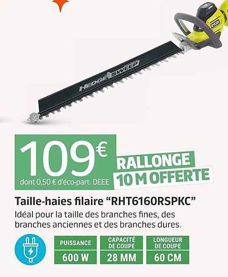 taille-haies filaire