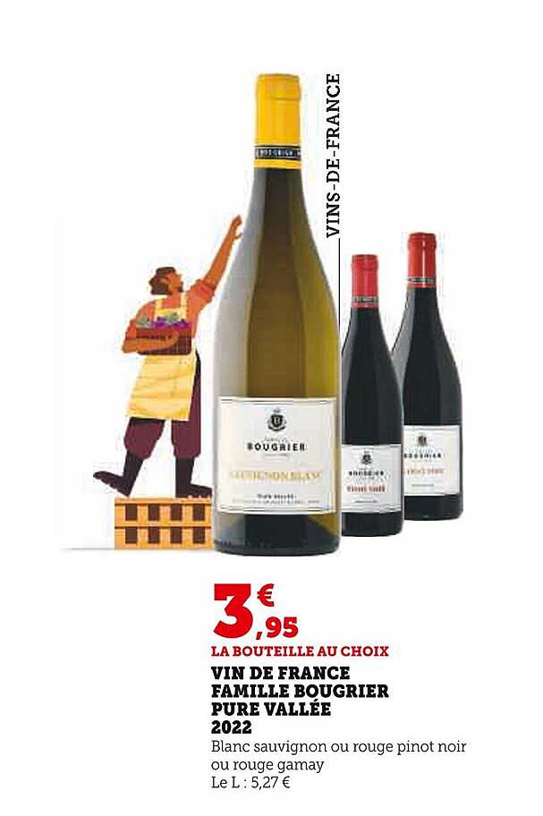 vin de france famille bougrier pur vallée 2022