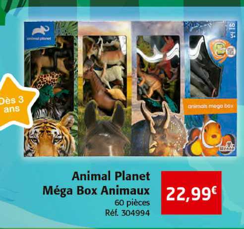animal planet méga box animaux