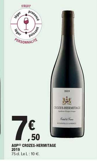 aop crozes-hermitage 2019