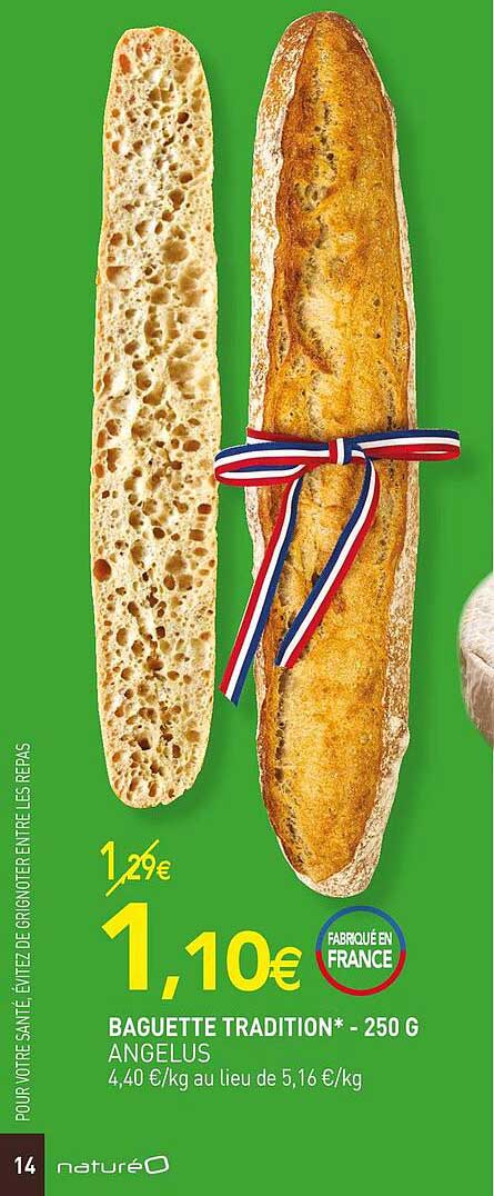 baguette tradition -250g angelus