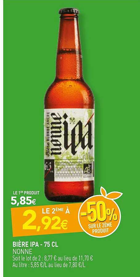 bière ipa - 75 cl nonne