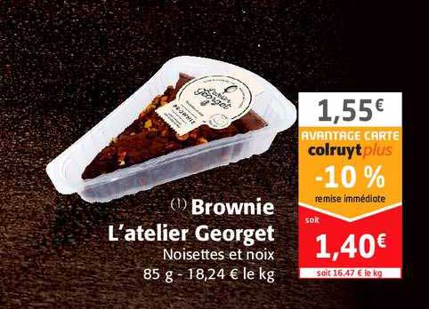brownie l'atelier georget