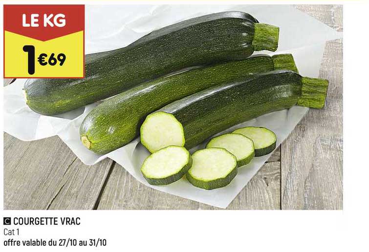 Courgette Vrac