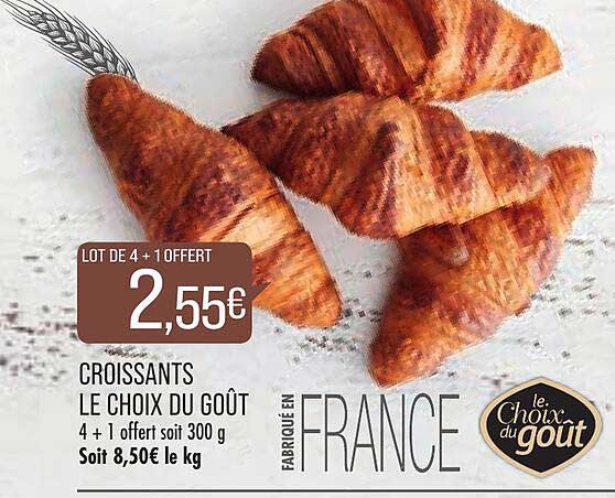 Croissants Le Choix Du Goût