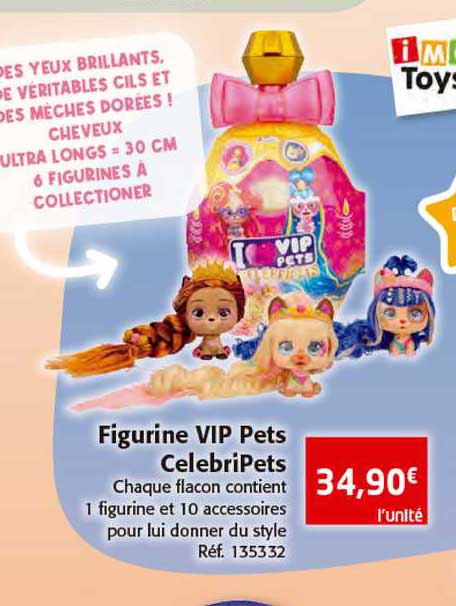 figurine vip pets celebriPets
