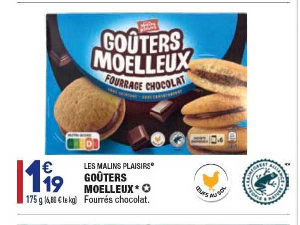 goûters moelleux les malins plaisirs®