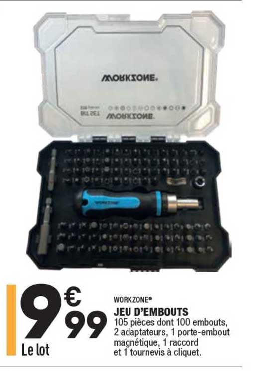 Jeu D'embouts Workzone®