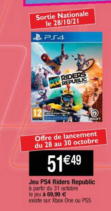 jeu ps4 riders republic