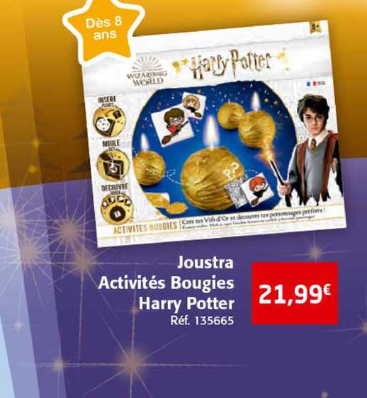 joustra activités bougies harry potter
