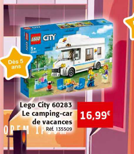 lego city 60283 le camping-car de vacances
