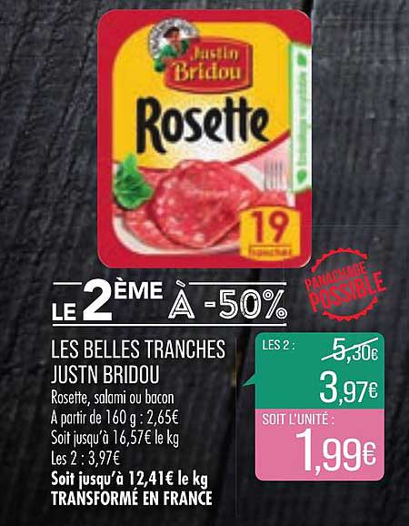 les belles tranches justin bridou