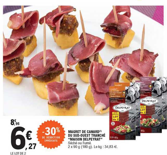 magret de canard du sud-ouest tranchée "maison delpeyrat"