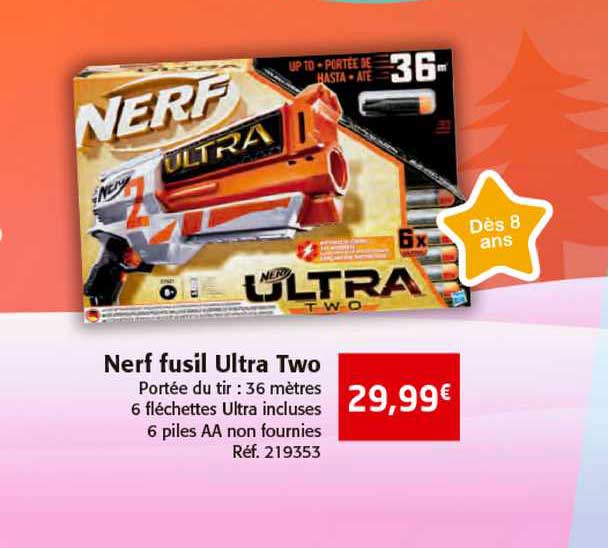 nerf fusil ultra two
