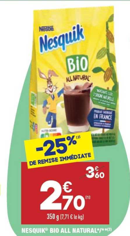 nesquik® bio all natural