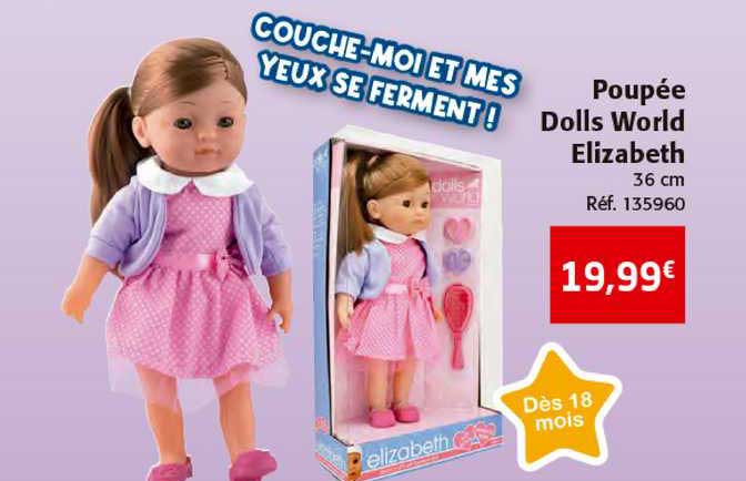 poupée dolls world elizabeth