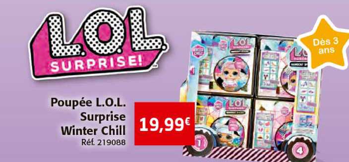 poupée l.o.l. surprise winter chill