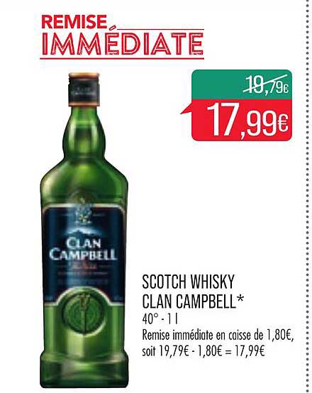 Scotch Whisky Clan Campbell