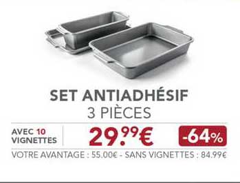 set antiadhésif 3 pièces