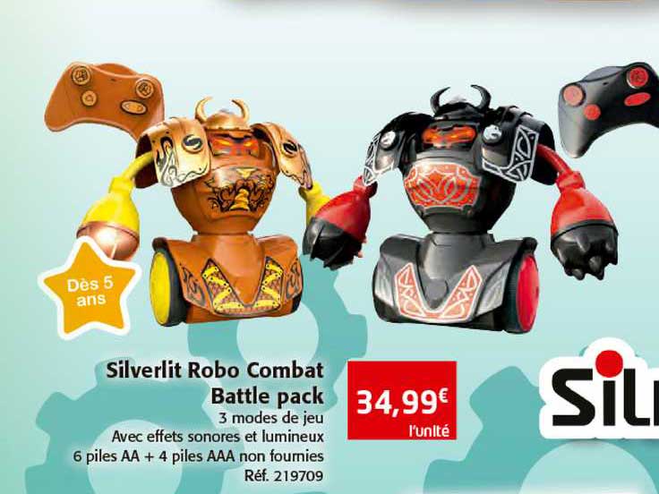 silverlit robo combat battle pack