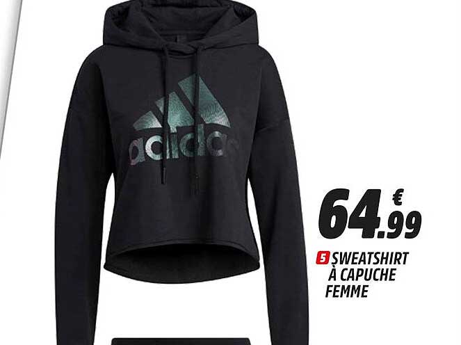 Sweatshirt à Capuche Femme Adidas