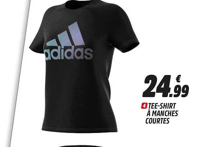 tee-shirt à manches courtes adidas