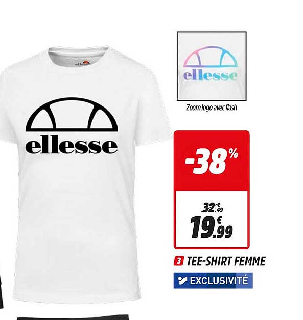 tee-shirt femme ellesse