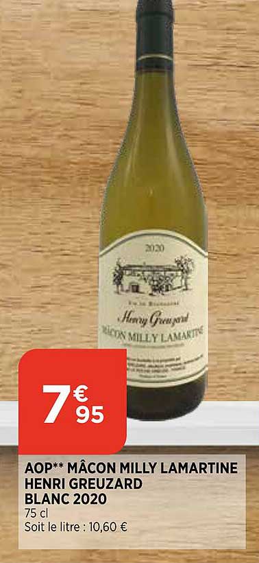 aop mâcon milly lamartine henri greuzard blanc 2020