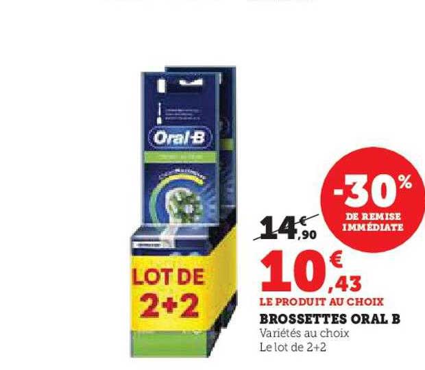 brossettes oral b