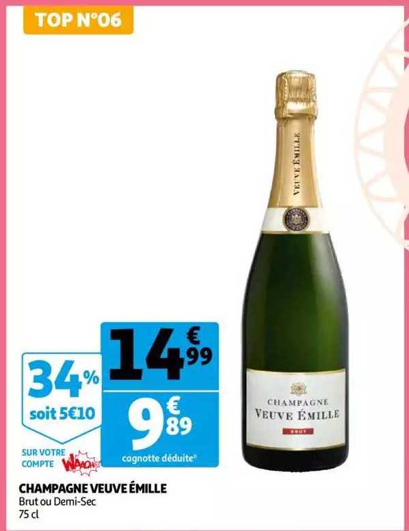 champagne veuve émille