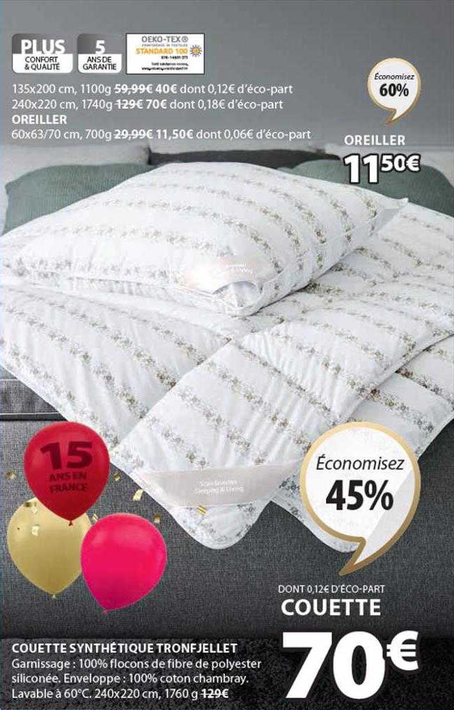 Couette Synthétique Tronfjellet