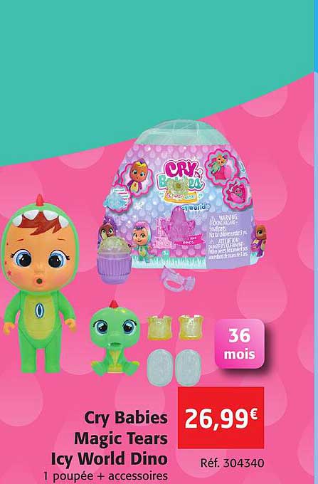 cry babies magic tears icy world dino