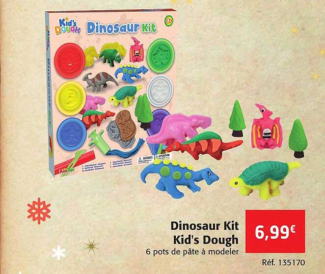dinosaur kit kid's dough