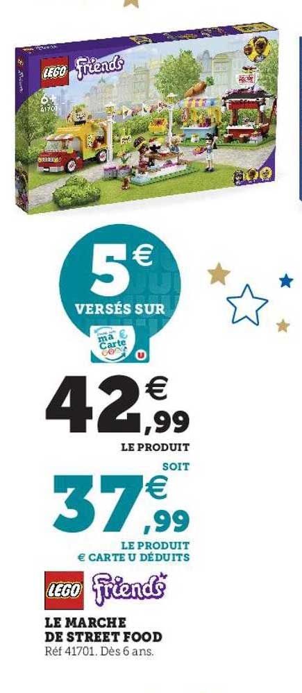le marché de street food lego friends