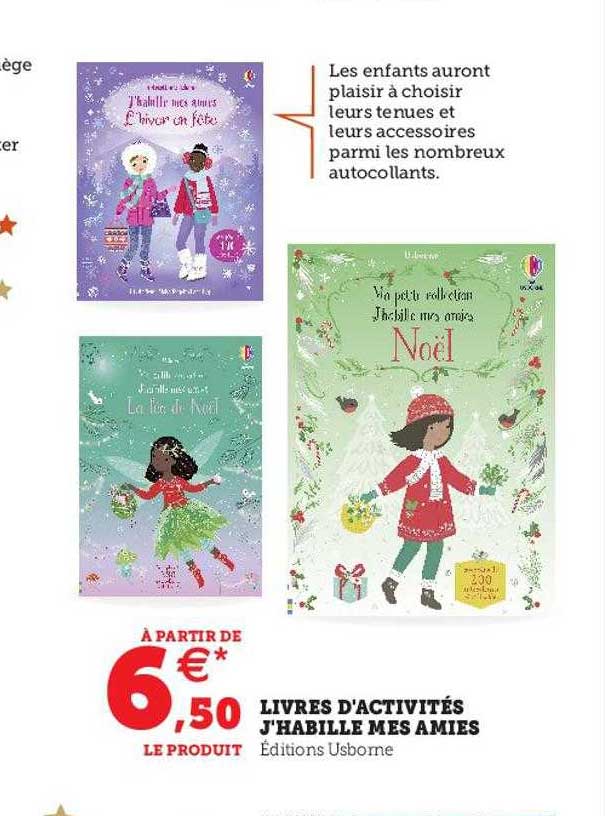 livres d'activités j'habille mes amies