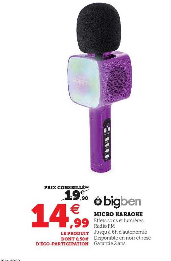 Micro Karaoké Bigben