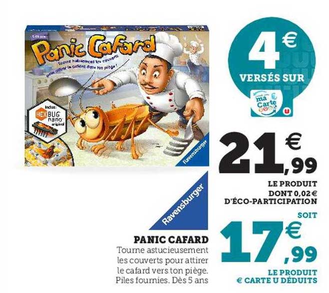 panic cafard ravensburger