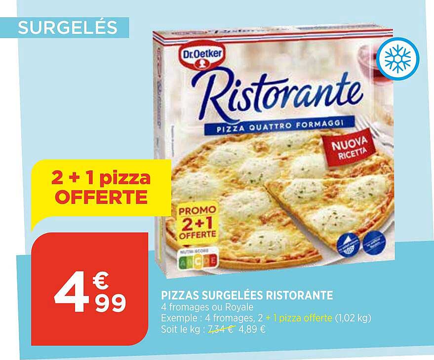 Pizzas Surgelées Ristorante