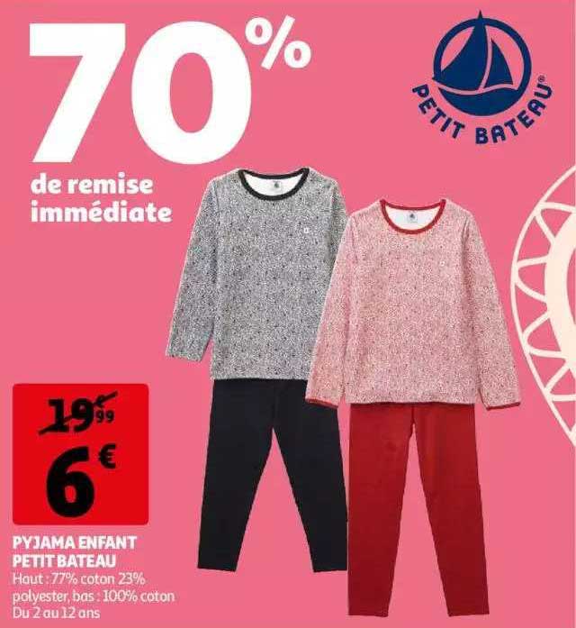 pyjama enfant petit bateau