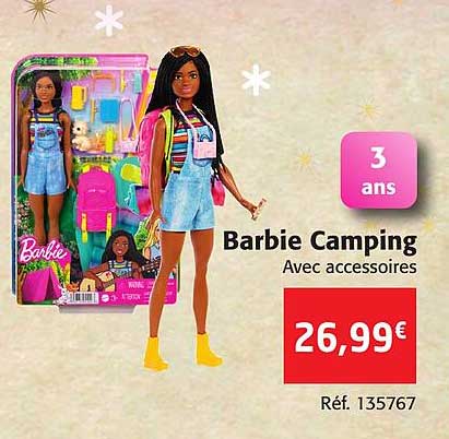 Barbie Camping